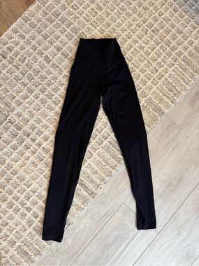 aerie Black High-Waist V-Front Leggings